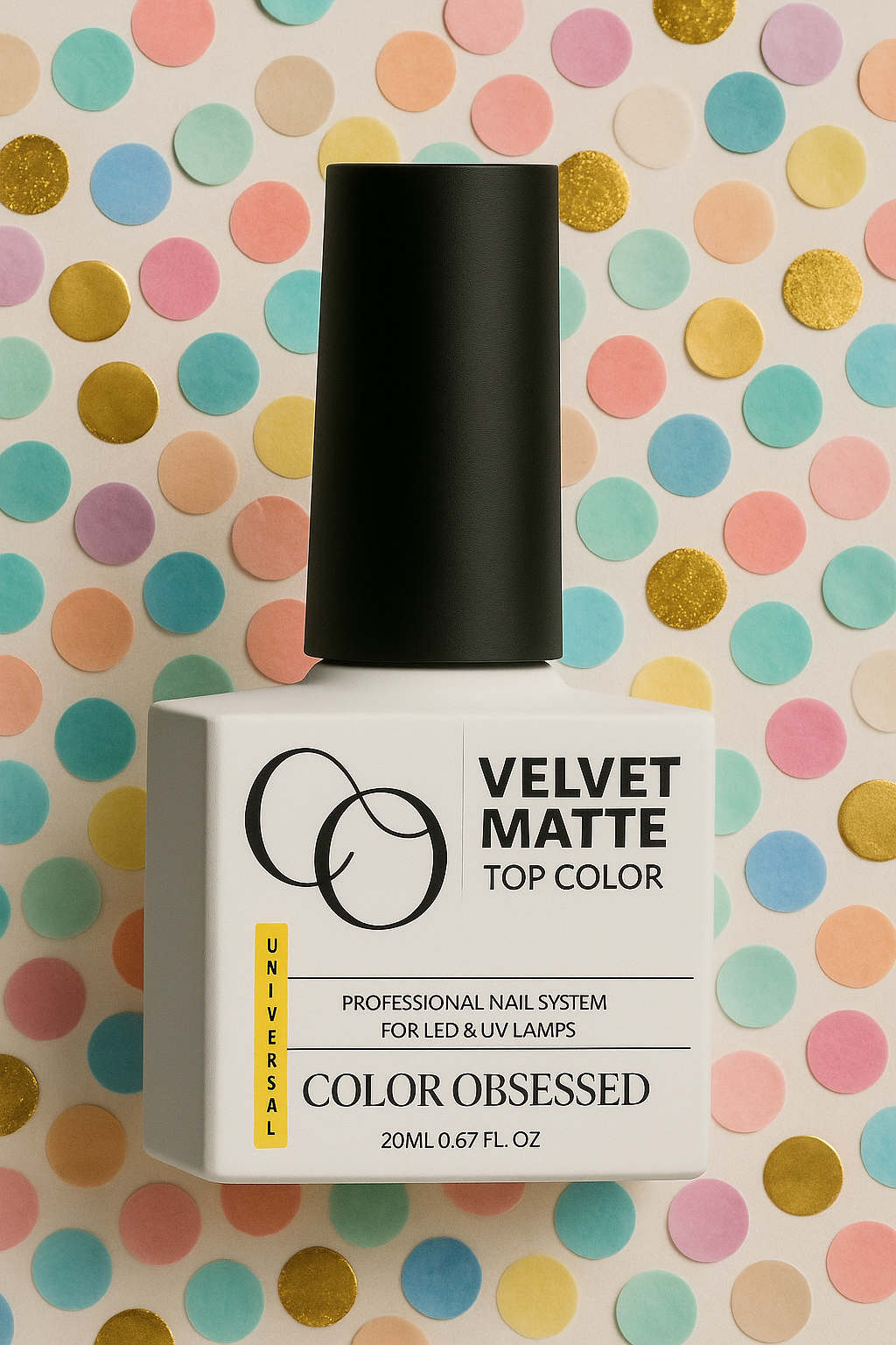 Velvet Matte Gel Top Coat