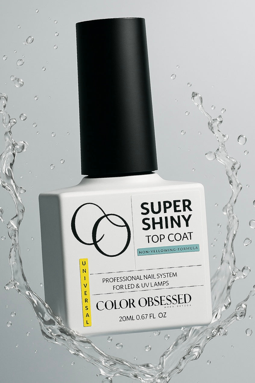 Super Shiny Top Coat (Non Yellowing formula) 20ml