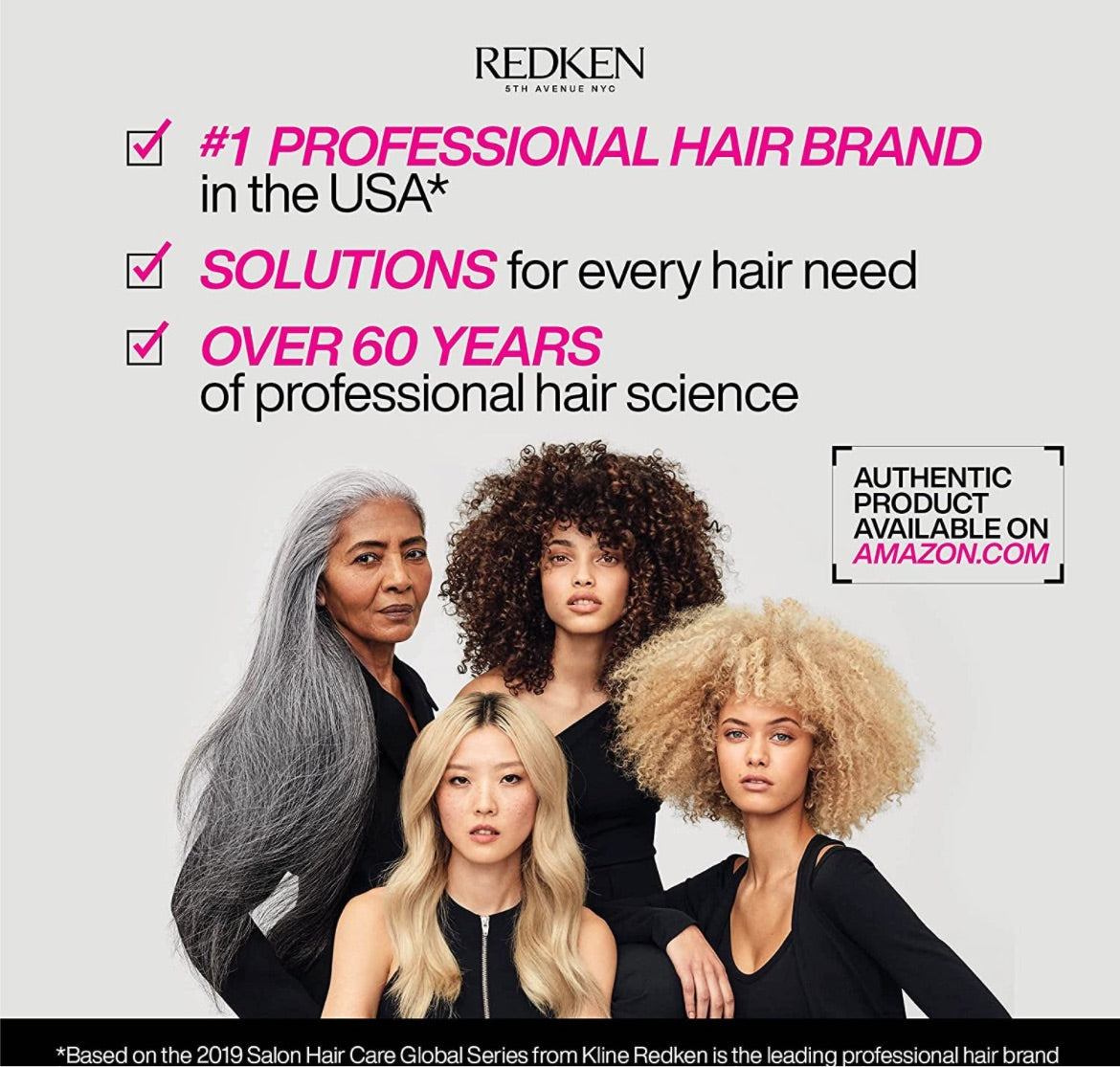 Redken Champú para reparación de cabello dañado | Concentrado de unión ácida | Para todo tipo de cabello