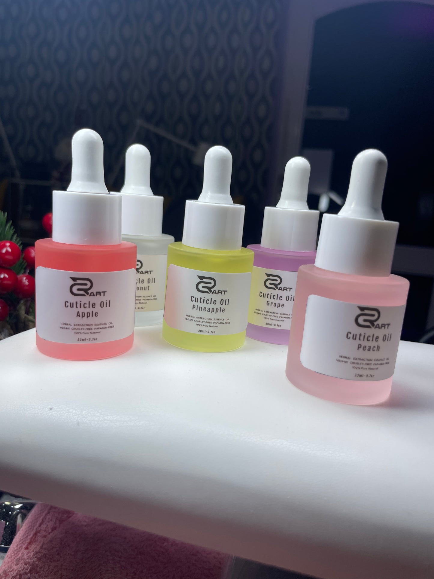 ACEITE DE CUTICULA OLOR A FRUTAS DE 20ML